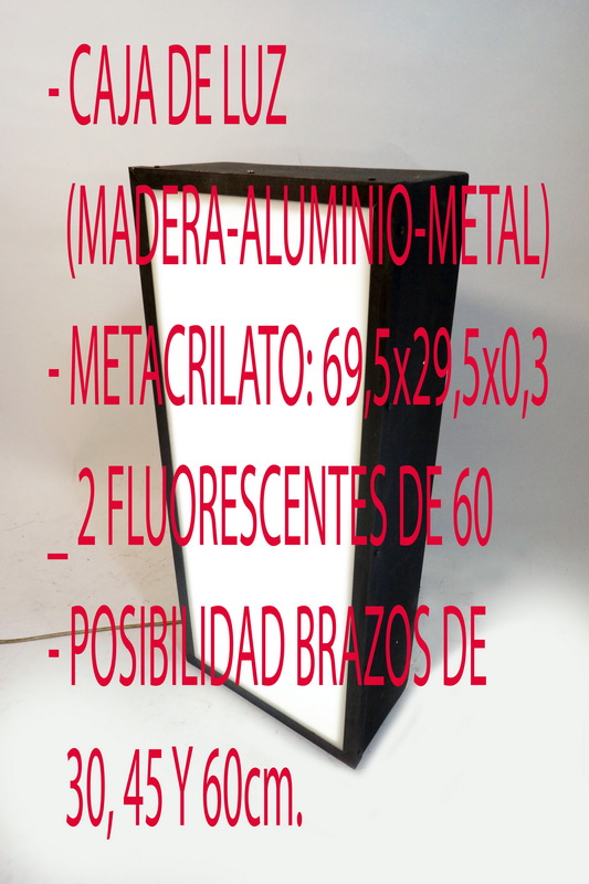 caja luz 30x70x16 (30eu.) 1u